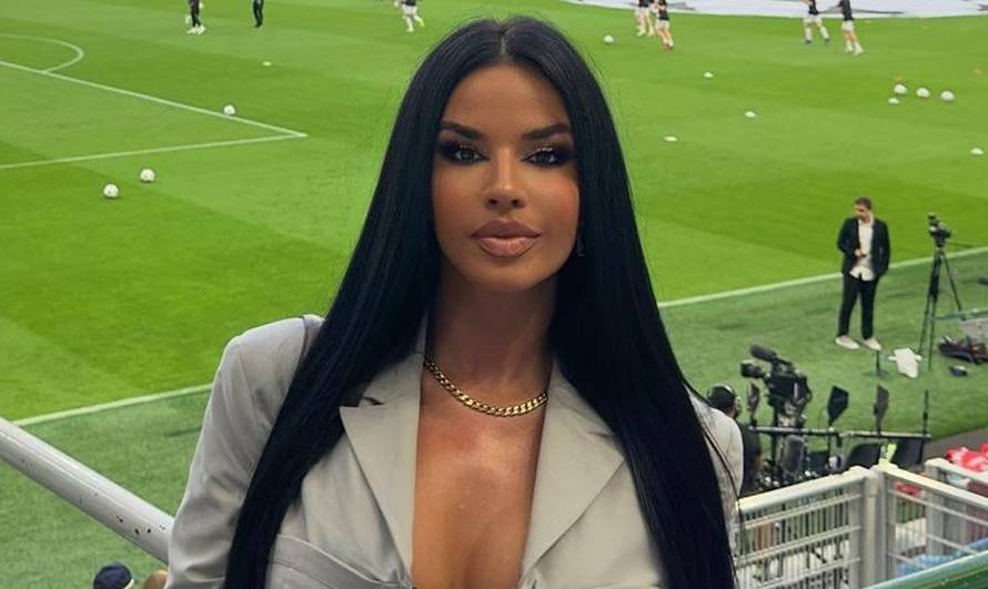 Knoll stigla u Italiju pa odmah otišla na utakmicu: Pozirala je na tribinama San Sira u Milanu