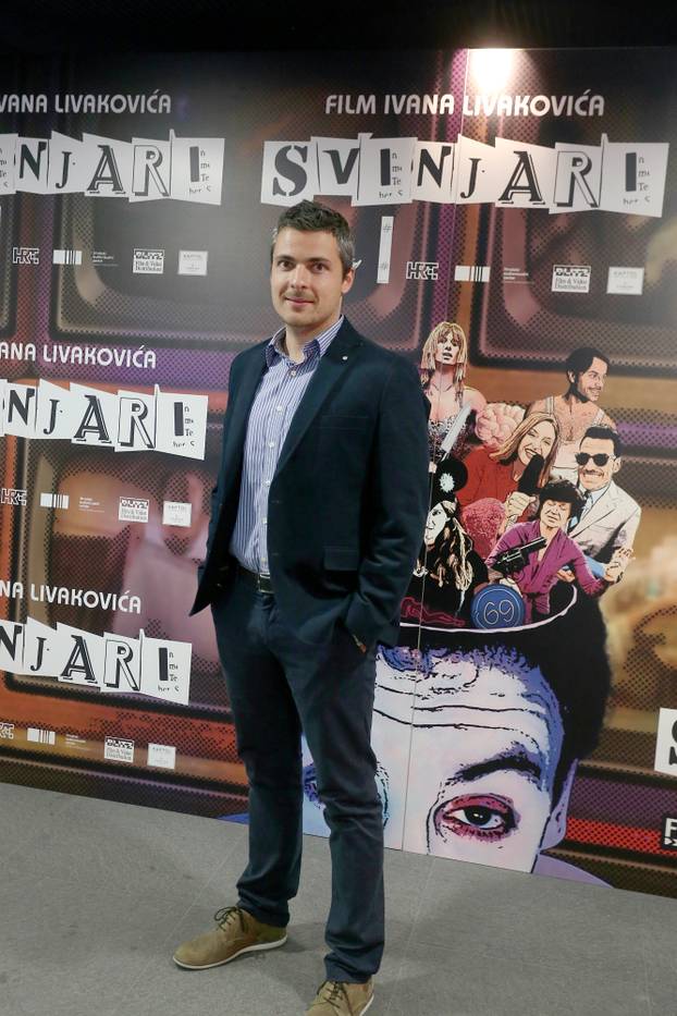 Zagreb: Poznati na premijeri filma Svinjari, redatelja Ivana Livakovi?a