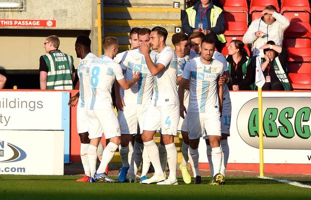 Aberdeen v Rijeka - UEFA Europa League - Third Qualifying Round - Second Leg - Pittodrie Stadium