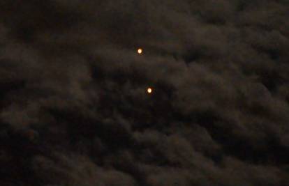 Leteći tanjuri ili avioni? Svjetla na nebu zbunila Zagrepčane 