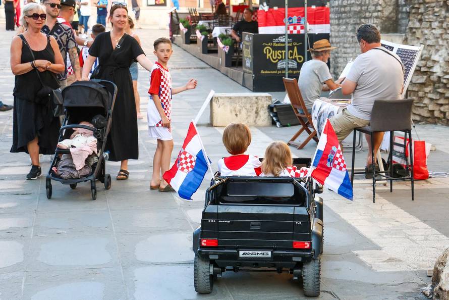 Pula je spremna za početak utakmice 
