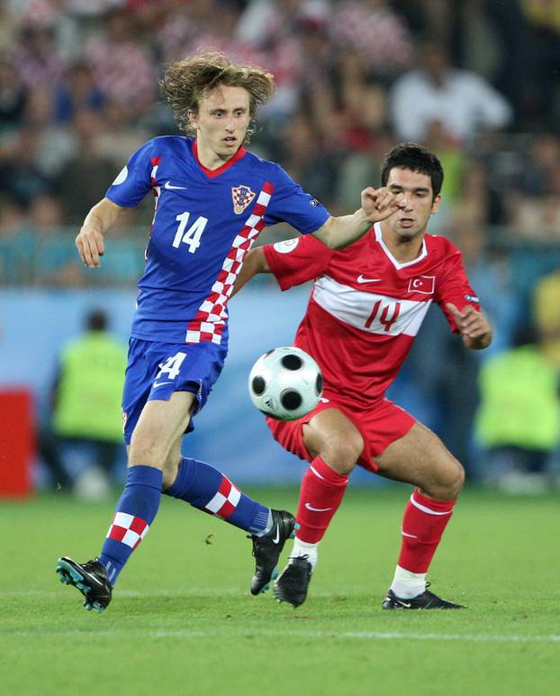 Be?: Euro 2008., ?etvrfinalna utakmica izme?u hrvatske i turske reprezentacije