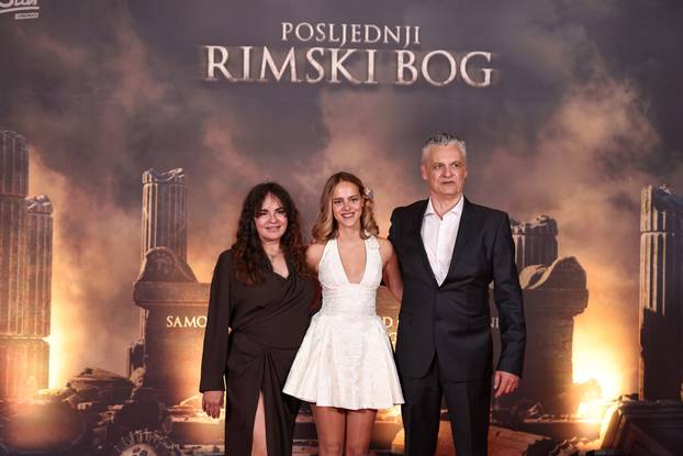 Zagreb: Premijera filma "Posljednji rimski bog" Domagoja Burića