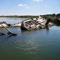 Rekordne suše i nizak vodostaj Dunava razotkrili potopljene nacističke ratne brodove