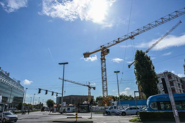 Zagreb: Gradilište VMD towera 