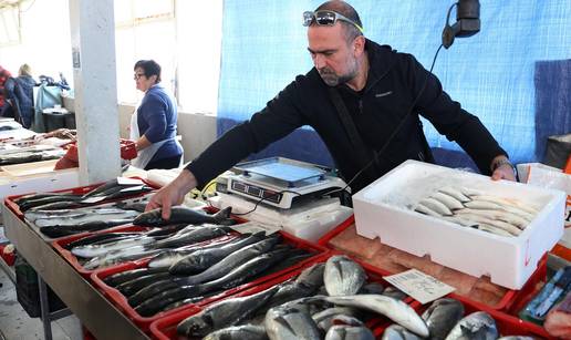 FOTO Ponuda ribe u &Scaron;ibeniku na korizmeni petak: Tu su i cijene