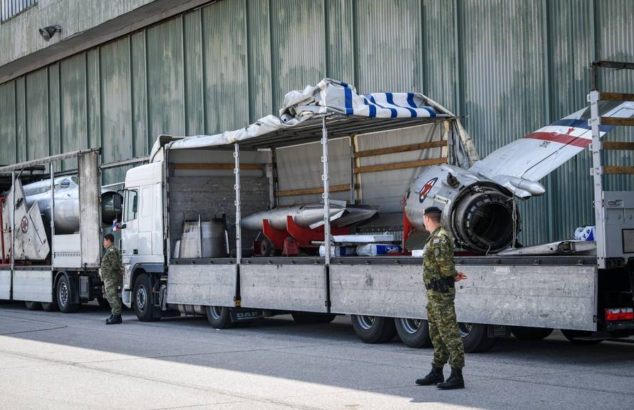 MiG 21 pilota Rudolfa PereÅ¡ina stigao u Hrvatsku