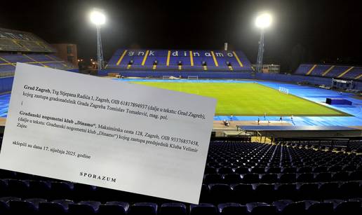 Imamo dokument: Ovo je tekst Sporazuma o novom Maksimiru