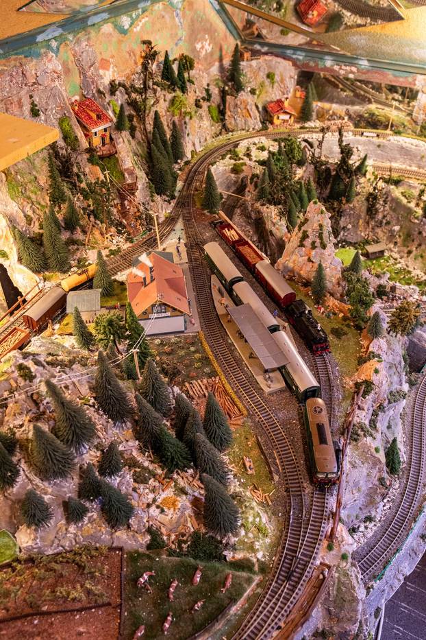 Oživio željeznicu koja je povezivala Konavle s Bečom: Pero je bajkovitu maketu gradio 12 godina