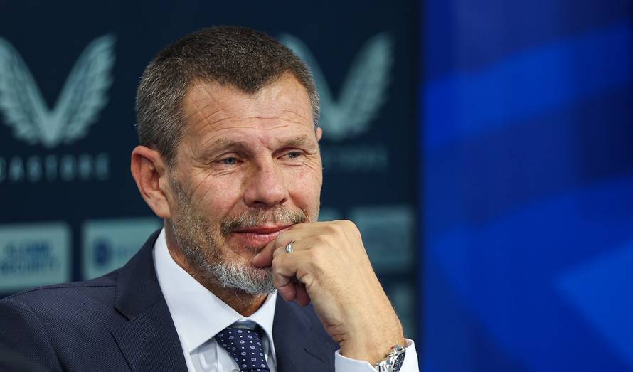 Zagreb: Na konferenciji za medije Dinamo predstavio novog trenera Maria Kovačevića