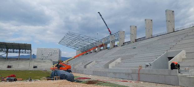 Evo kako napreduju radovi na stadionu u Kranjčevićevoj