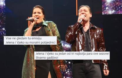 Jelena  i Vjeko ispali iz 'Zvijezde pjevaju', gledatelji ljuti: 'Čista nepravda! Bili su među top 3!'