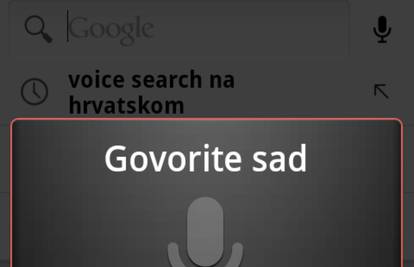 Google sad možete pretraživati glasom i na hrvatskom jeziku