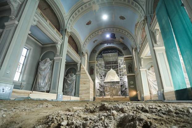 Zagreb: Obnova Bazilike Srca Isusova u Palmotićevoj ulici