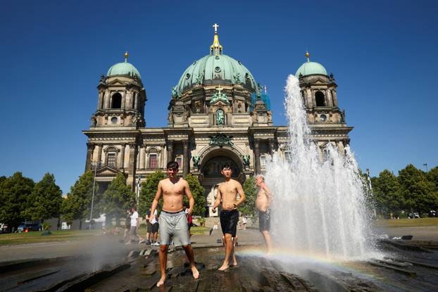 Vrućine u Njemačkoj.