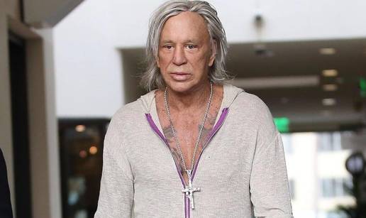Mickey Rourke ostaje bez 500 tisuća funti? Izbacili ga iz showa  zbog neprimjerenog ponašanja