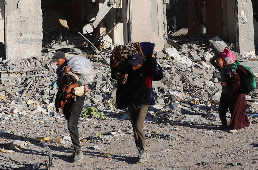 Aftermath of Israel's government ratifying a ceasefire with Hamas in Gaza