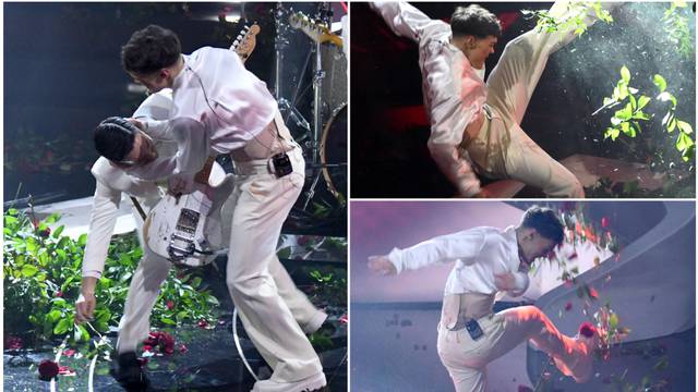 Pjevač Blanco uništavao cvijeće i divljao po pozornici: Šokirana publika ga izviždala na festivalu