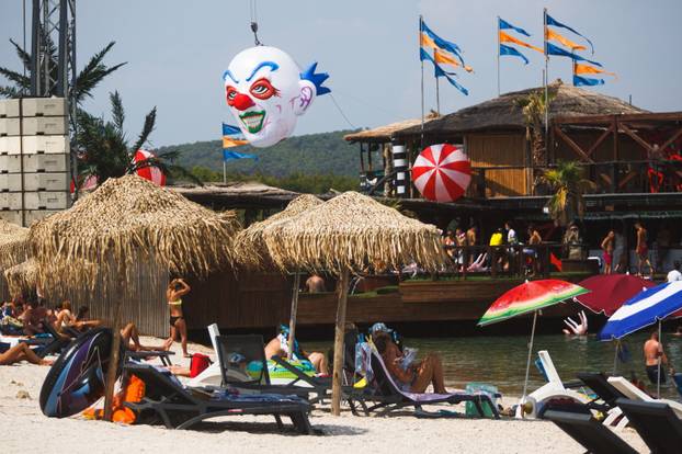 Plaža Zrće u srcu sezone