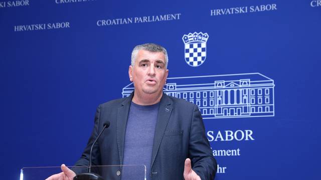 Zagreb: Miro Bulj na konferenciji za medije Kluba zastupnika Mosta