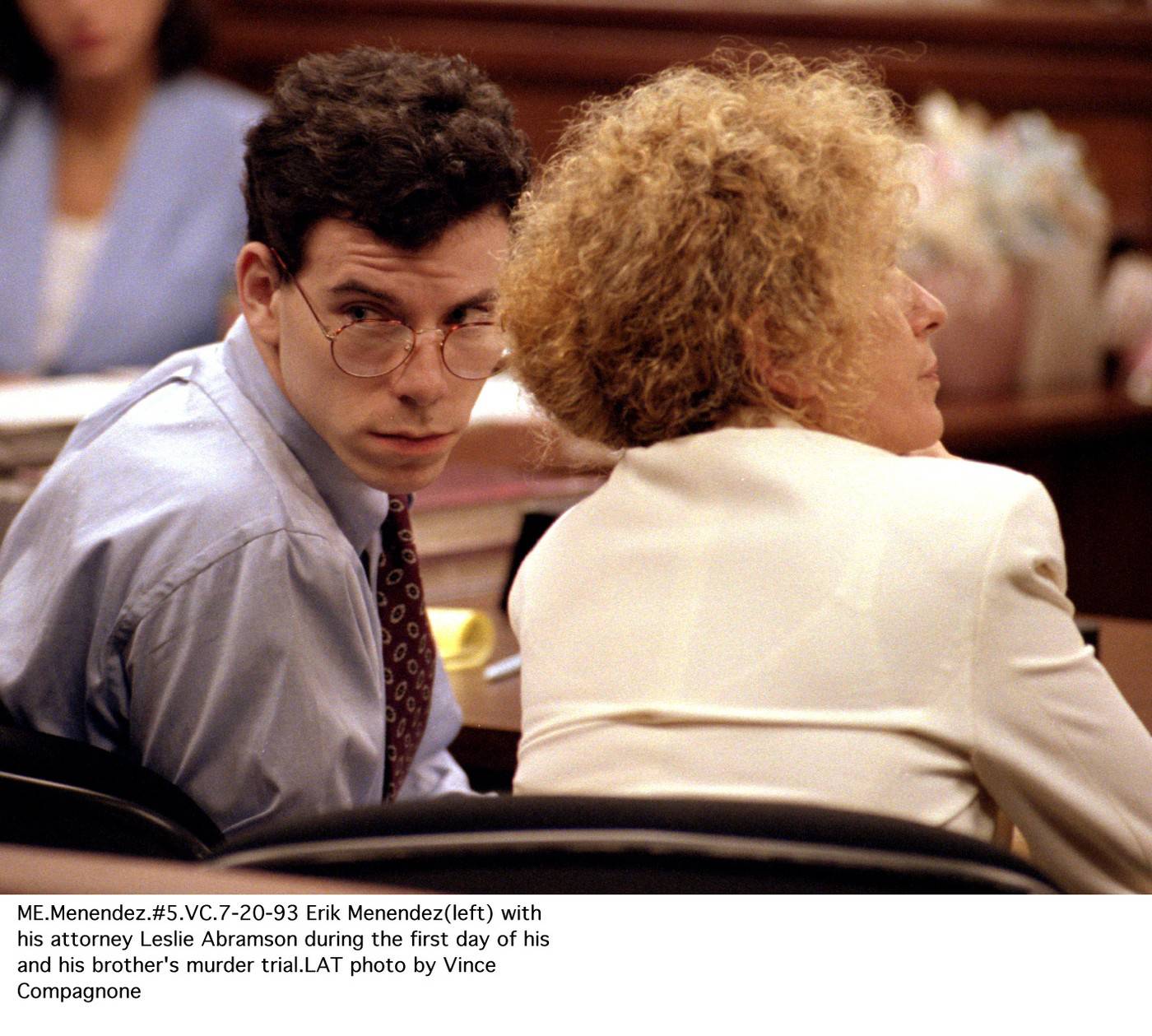 The Menendez brothers murder case