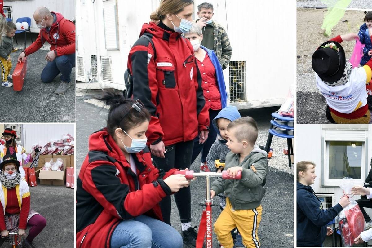 Sreća za malene: Uskrsni darovi iznenadili djecu iz kontejnerskih naselja u Glini, Petrinji i Sisku