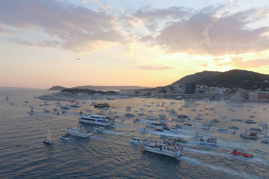 Pogledajte fantastične snimke iz zraka: Split ispratio Olivera