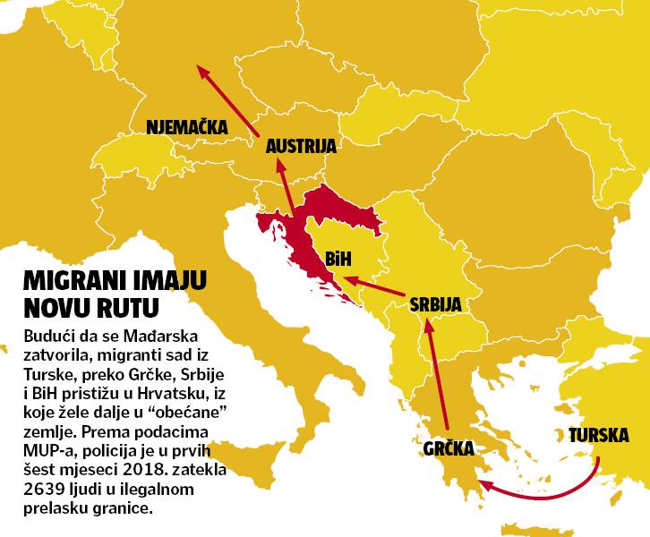 Migranti čekaju kod Maljevca: 'Otvorite granicu, molimo vas'