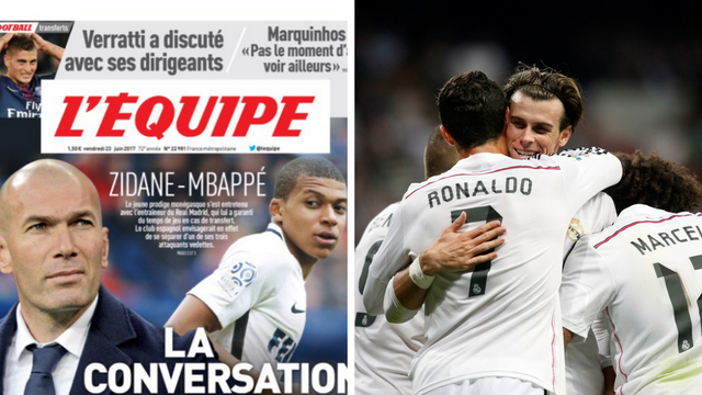 Sve za Mbappea! Zidane bi čak rasturio i napadački trio 'BBC'