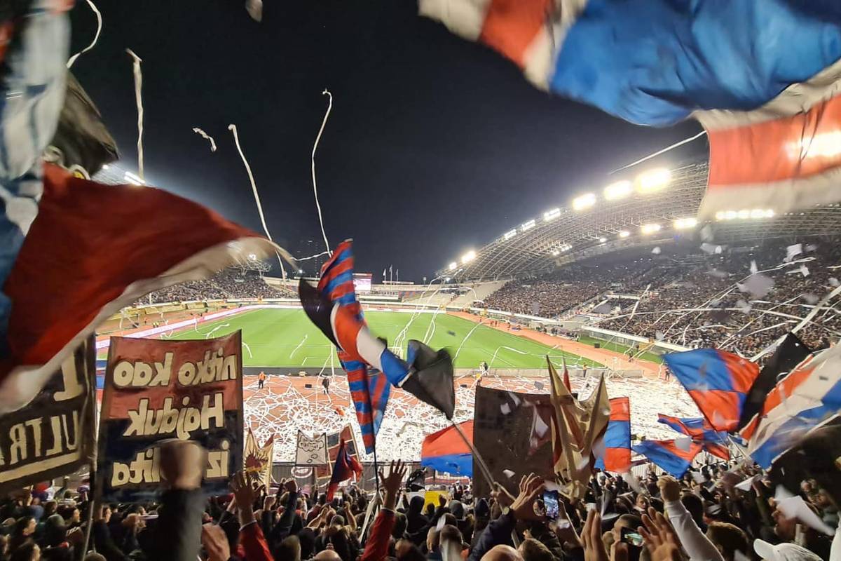 Neviđena navala: Hajduk će već u prvom danu rasprodati skoro cijeli Poljud za derbi s Dinamom