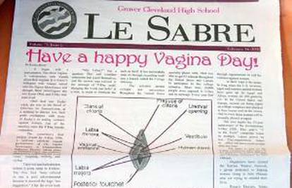 Zabranili školske novine zbog vagine na naslovnici