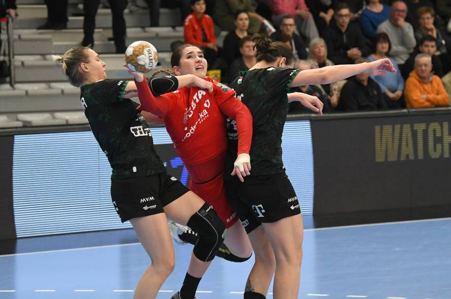 Utakmica 13. kola rukometne Lige prvakinja Podravka Vegeta - Ferencvaros