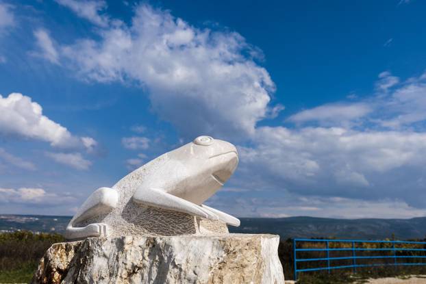 U Zmijavcima otkriven spomenik žabi