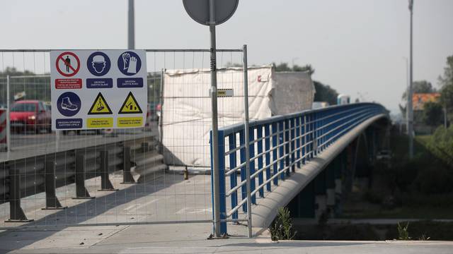Zagreb: Radovi na sanaciji Mosta slobode