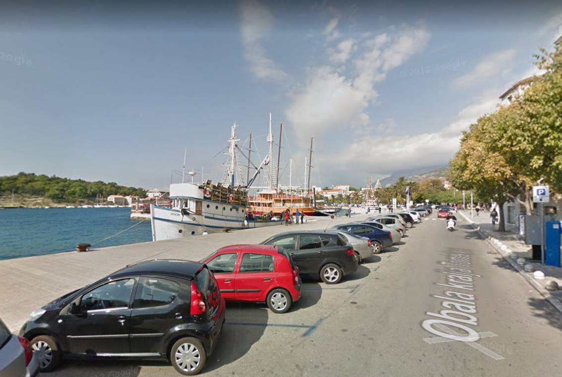 Makarska, Marineta / Screenshot: Google Maps