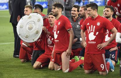 Bayern osigurao naslov prvaka, Bavarci slave peti put u nizu