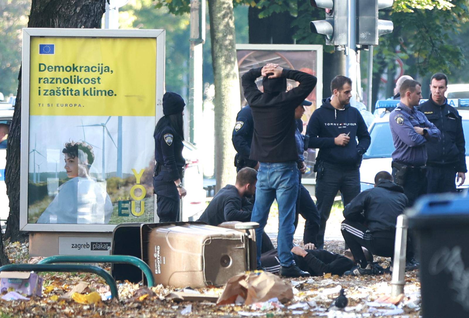 EKSKLUZIVNO: Potukli se Boysi i Torcida, ozlijeđeni muškarac ležao na ulici 