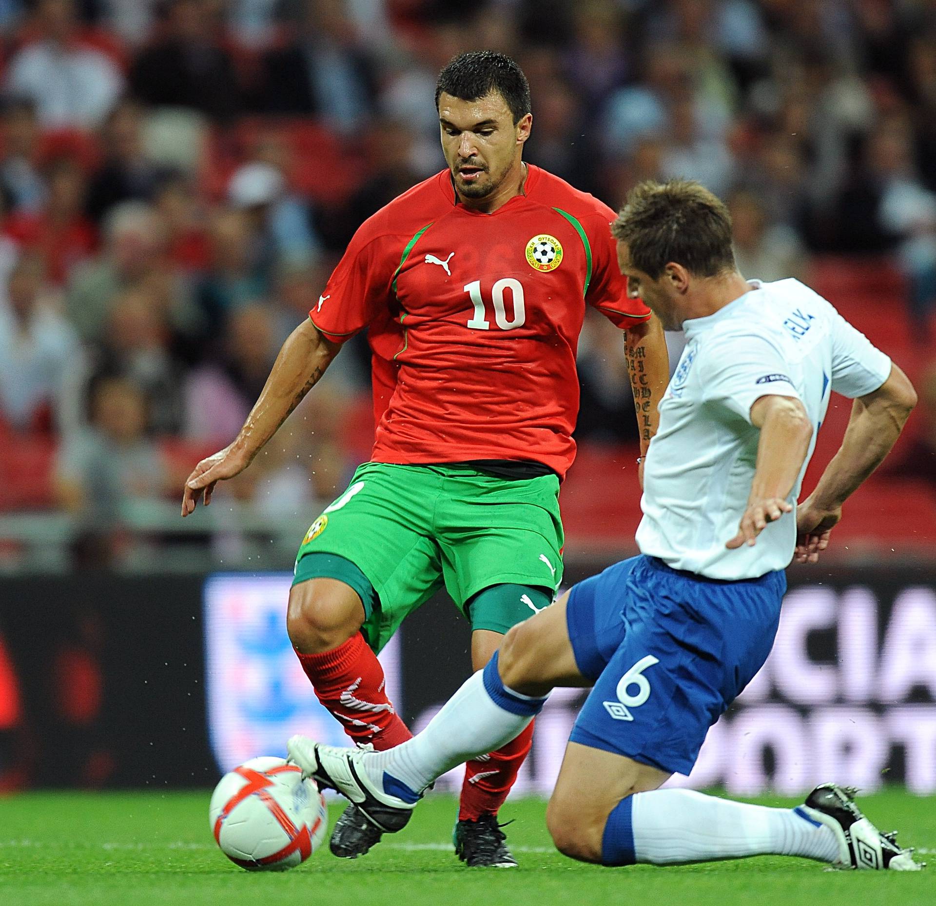 Soccer - UEFA Euro 2012 - Qualifying - Group G - England v Bulgaria - Wembley Stadium