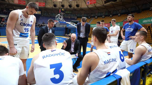 Zagreb: FAVBET Premijer liga 2023-24, KK Cibona - GKK Šibenka