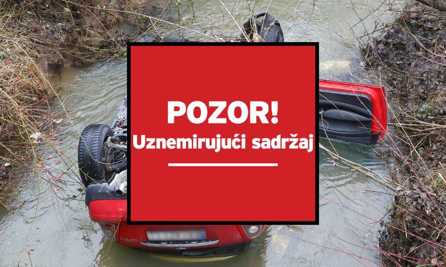 Detalji tragedije kod Karlovca:  Probio ogradu, sletio u potok i poginuo. Vozač nije imao pojas