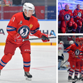 Prvi put od početka epidemije Putin igrao hokej, zabio golove