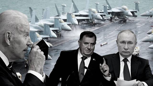 Američki nosač aviona vratili u Jadran zbog Dodika i Rusa. Dva dijela tog broda su stroga tajna