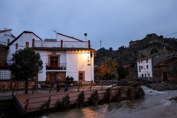 Spanish floods as year of rain falls in a day in Valencia