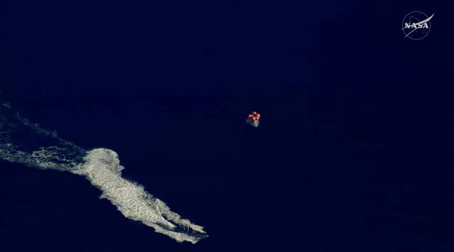 Artemis II crew returns to Earth