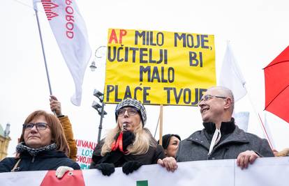 Prosvjetni sindikati: Vlada nas ignorira, šire se laži o našim plaćama, idemo u štrajk