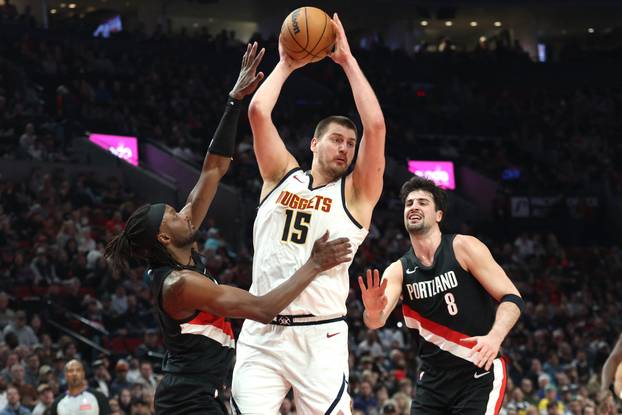 NBA: Denver Nuggets at Portland Trail Blazers