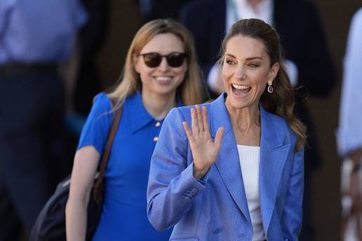 Kate Middleton iznenadila dolaskom na Wimbledon, dru&zcaron;ila se s teniskim zvijezdama