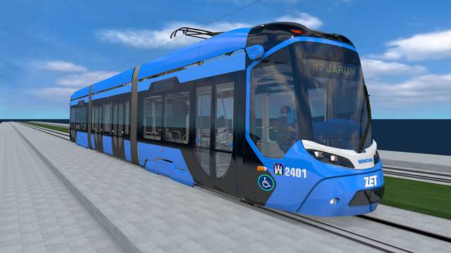 Ovako izgleda novi tramvaj za ZET: Dug je 20,8 metara, vozit će 115 putnika, ima USB punjače