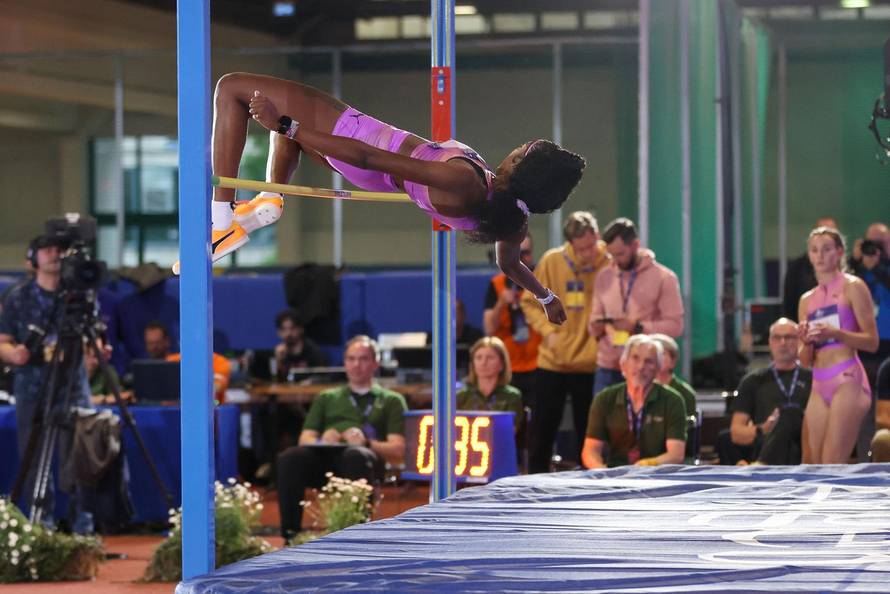 Zagreb:  Zagreb Meeting, natjecanje u skoku u vis za žene