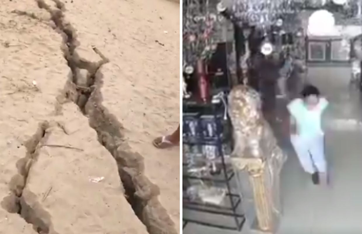 VIDEO Pogledajte trenutak snažnog potresa u Peruu u kojem je ozlijeđeno 40 ljudi